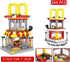 Building Blocks City Street View Toy: 3D DIY Bricks Set, Unique Home Decor, 244PCS Burger Shop