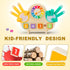 Quliwise 2 1 Counting 3-5, 3-5 Educational in Math Manipulatives Number Blocks & Teaching Clock for Kids, Preschool