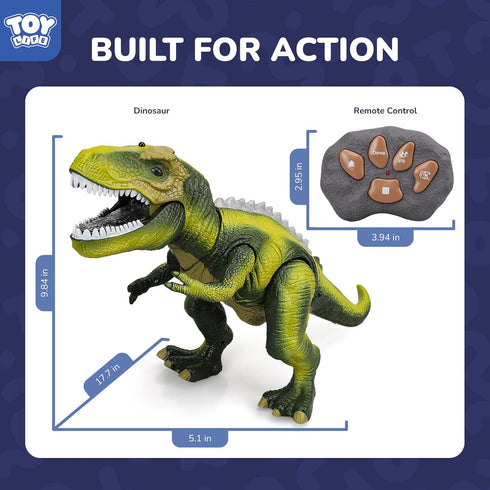 STEAM Life Dinosaur Toys for Kids 3-5, Remote Control Dinosaur Toys for Kids 8-12, T-Rex Gifts for Boys