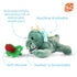 100% 3 RaZbaby Penguin RaZbuddy w/RaZberry Teething Relief Pacifier Soothes Sore Gums w/Nature-Inspired Texture