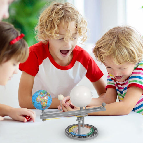 TOYANDONA Sun Earth Moon Orbital Model Solar System Project Kit for Kids Educational