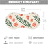 decor gift 4 Pack 22x11in Cotton Baby Burp Cloth Easy Care Forests Mushroom Baby wash Cloth for Unisex boy and Girl