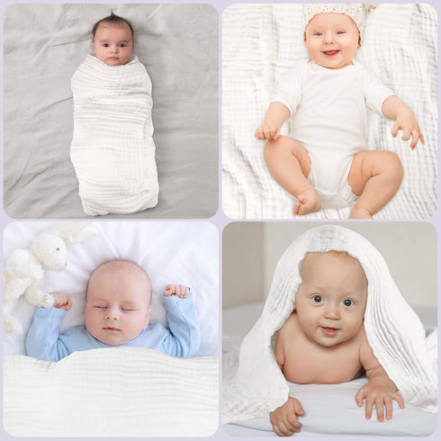 Set MUKIN Baby Washcloths, Burp Cloths & Bath Towels