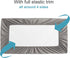 2 Pack 28"x52" NTBAY Waterproof Crib Mattress Protector, Quilted Toddler Fitted Sheet - Machine Washable - Soft