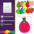 FITLZL 10 Sensory Mats, Fruit Shaped, Assorted Textured Sensory Tiles for Kids and Autistic Children, Sensory Toys