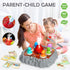 Yerloa Dinosaur Toys for Kids 3-5, Toddler Volcano Whack A Mole Game with 2 Hammers, Musical Learning Gift