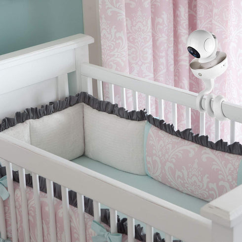 iTODOS Baby Monitor Mount - Versatile Twist Mount without Tools or Wall Damage, Compatible with Arlo, Owlet, Goodbaby,
