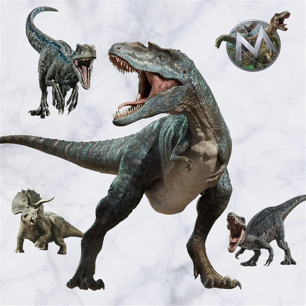 Kiddale T-Rex Giant Wall Stickers, Removable Peel and Stick Dinosaur Wall Decals for Kids, Bedroom, Living Room