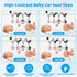 AJsupojouet 0-6 High Contrast Baby Toys - Black & White Hanging Toys for Car Seat, Stroller & Crib | Newborn Essentials