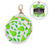 Pears Round Pacifier Storage Case with Zipper, Portable Pacifier Case for Travel, Diaper Bag & Purse, Pacifier
