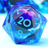 YEMEKO Dargon's Eye D20 Dice, Single Dragon Eye DND Dice with Resin Sharp Edge, 22Mm Handmade Polyhedral
