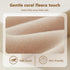 1.3'' Tummy 50''x 50'' Floisdace Baby Play Mat for Floor, Thick Memory Foam Time Mat - Super Soft Coral Velvet Nursery