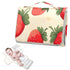 Flradish Lovely Strawberry Portable Diaper Changing Pad,Waterproof Lightweight & Foldable Travel Changing Pad