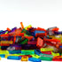 1x2 1000pcs Transparent Tiles Flat Bricks - Classic Building Blocks Parts and Pieces,Smooth Plate Water MOC Accessories
