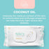 248 (4 Pack 62 Count Niki's Natural Baby Wipes | Sensitive Organic Baby Wipes | Made with Manuka Honey and Coconut Oil