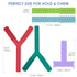 ERKOON Sensory Chew Toys for Autistic Children, 5 Pack Silicone Chewy Tube Oral Motor Tools for Sensory Kids