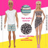 42Pcs Doll Clothes and Swimming Accessories for 12 inch Boy and Girl Dolls, Includes Bikini Swim Suit, Swim Trunks,