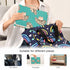 Kagirah Wild West Spots Pattern Portable Changing Pad with Built-in Pillow, Waterproof Foldable Baby Diaper Changing