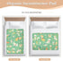 miaozhen 52" 34" Cartoon Dog Mint Green Changing Pad Covers Water Resistant Bed Wetting Sheet Slip-Resistant Diaper