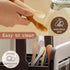 Moonkie Silicone Baby Spoons Set of 4, Bendable Feeding Utensils for 4+ Months
