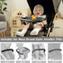 Wanateber Universal Stroller Snack Tray, Double-Layer Removable Stroller Snack Tray Attachment with Strollers Cup