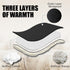 Waterproof & Thicken Universal Footmuff for Stroller, Bunting Bag for Winter Stroller Cover (0-3 Years)