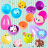 12 Pack LovesTown Prefilled Easter Eggs with Cars Toys, for Egg Hunt Game, Kids Easter Basket Stuffers & Party Favors