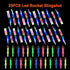 25 Sets LED Flying Set, 25 Slingshot + 25 Glow Helicopter - 50 Pcs, Glow in The Dark Party Favors for Kids 4-12