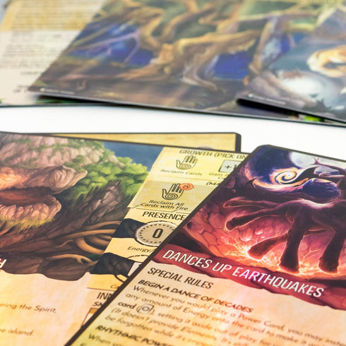 Greater Than Games Spirit Island: Nature Incarnate Foil Panels, Cooperative Strategy Game Accessory