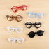 Fukaisu 7pcs Set, (7 Doll Eye Glasses Cute Plastic Doll Dress up Sunglasses Eyeglasses Mini Toy Costume Stuff