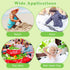 5pcs TOYANDONA Beach Toys Plastic Ice Cream Cones Scoop Kids Seaside Play Sand Toys for Children Toddlers (Random