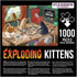 Exploding Kittens Puzzle: Cats in Quarantine, 1000 Pieces for Ages 14 and Up