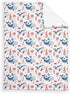 SqtmuHLuo 60x80inch Whale Baby Blanket for Boys Girls Sea Animal Jellyfish Ocean Creature Flannel Crib Blankets