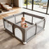 Nawahev 47 47 Inch, Baby Playpen x Large Playpen for Babies and Toddlers, Indoor & Outdoor Baby Fence Play Yard