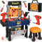 Kids Tool Bench Set with Electric Drill and Chair,Construction Workbench Toys for