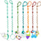Toy Straps for Baby, Adjustable Holder for Stroller Accessories, Silicone Tether Pacifier Clip, 7-Pack