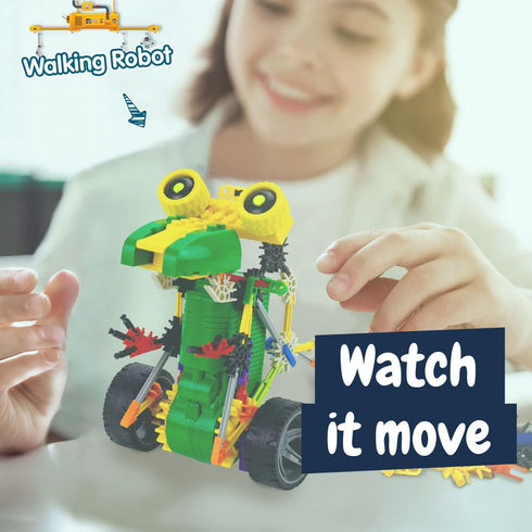 Science4you Robotics Rexbot - Robot Building Toy Kit with 106 Pieces for Kids Age 8-14, STEM Science Toy