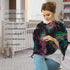 Schgap Colorful Feathers Car Seat Cover Canopy for Baby Nursing Cover Breastfeeding Baby Carrier Cover Stroller Cover