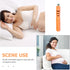 SWETRACE 100cm Pregnancy Lumbar Pillow and Carrot-Shaped Leg Roll Pillow for Women, Round Cylinder Maternity Support