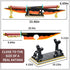 Cosplay Anime Swords Building Set - Double Blade Tengen Uzui Katana Block with Stand Model Kits for Ages 6+