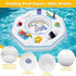 Lanathel Octagonal Inflatable Game Table with Waterproof Playing Cards, Inflatable Pool Bar Games for Adults, Floating