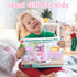 Playset Sets 2 3 4 5 6 7 Play Kitchen Appliances Toys - Kids Kitchen Accessories, Pretend Play Toy with Coffee Maker