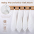 100% 6 Pack 12x12in Yoofoss Muslin Baby Washcloths Cotton Face Towels Wash Cloths for Baby Soft and Absorbent Baby