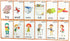 SANTSUN Set Toddlers(47 of Adjectives&Antonym Flash Cards for pc) | Kids Learning Flashcard & Montessori Pocket Cards