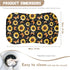 Sarogrorin Sunflower Butterfly Baby Infant Lounger Cover Breathable & Portable Infant Lounger Case Nursing Pillow Cover