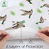Besaomeom 4 Pack 19 9 Inches Mallard Duck Baby Burp Cloths for Boy Girl, Duck Hunting Muslin Burp Cloths Soft Absorbent