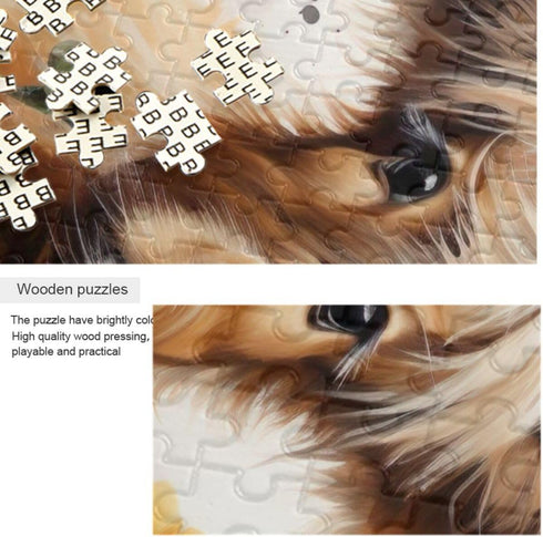 Puzzles for Adults, 1000 Piece Cute Highland Cow Sunflower Jigsaw Puzzle, Kids Game Toys Gift Home Decor