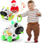 Talkfun Musical Cow Toys for 1+ Year Old Boy Girl, Bilingual Baby