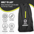 Backpack V VOLKGO Super Extra Large Stroller Bag for Airplane with Padded Shoulder Straps, Double Stroller Cover