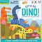 Mudpuppy Let’s Go, Dinos! Magnetic Board Game – Colorful Racing Game for Kids Ages 5-10, 2-6 Players – Compact & Magnetic Design, Ideal Travel Activity for Kids, Instructions Included